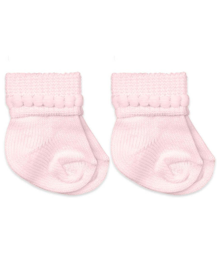 Jefferies Socks Bubble Bootie 2 Pair Pink - Fun & Fancy Children's Boutique