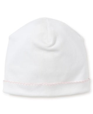 Kissy Kissy Basics Hat White with Pink - Fun & Fancy Children's Boutique
