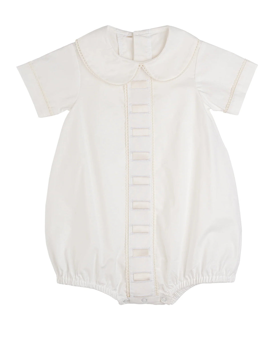Lullaby Set 1956 Daygown Set, Blessings White, Blue Batiste main image 0