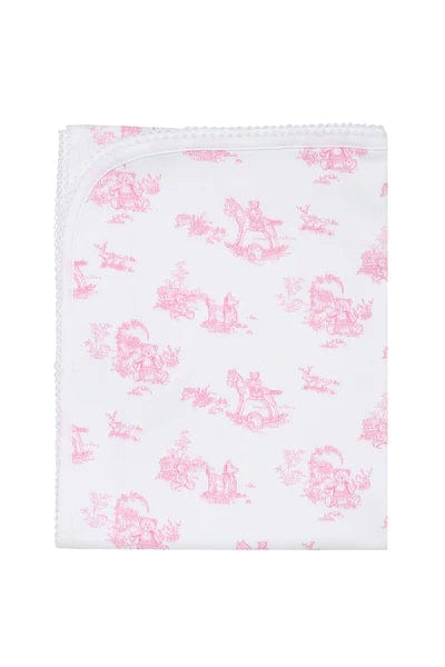 Nellapima Pink Toile Blanket - Fun & Fancy Children's Boutique