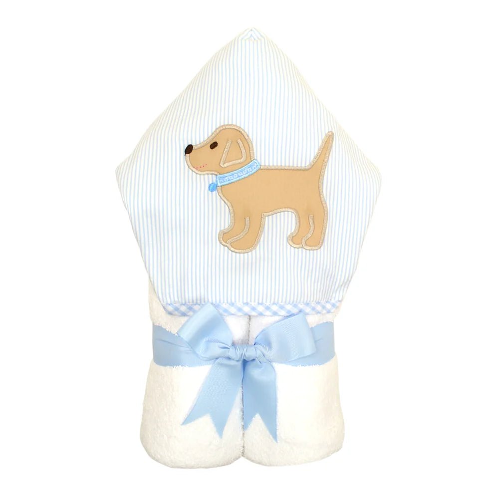 3 Marthas Everykid Towel Blue Lab Puppy - Fun & Fancy Children's Boutique