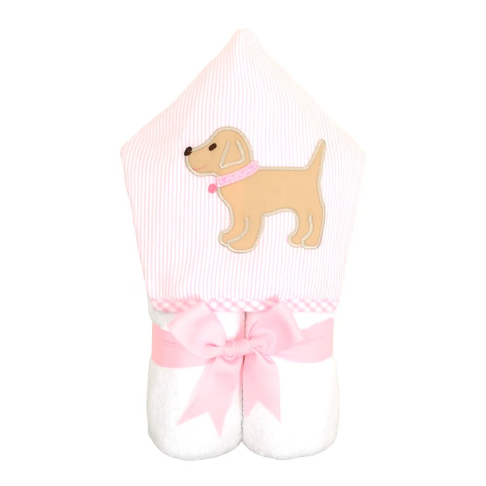 3 Marthas Everykid Towel Pink Lab Puppy - Fun & Fancy Children's Boutique