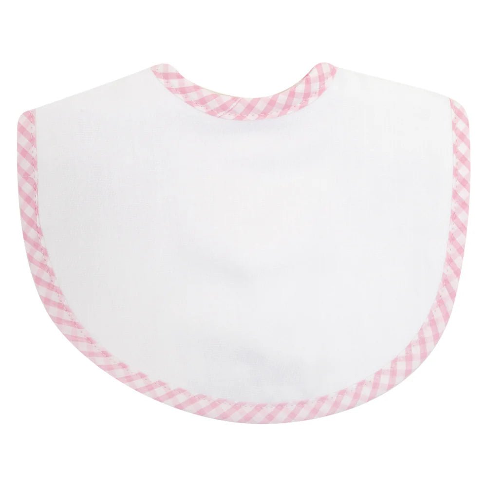 3 Marthas Med Bib Big Pink Check - Fun & Fancy Children's Boutique