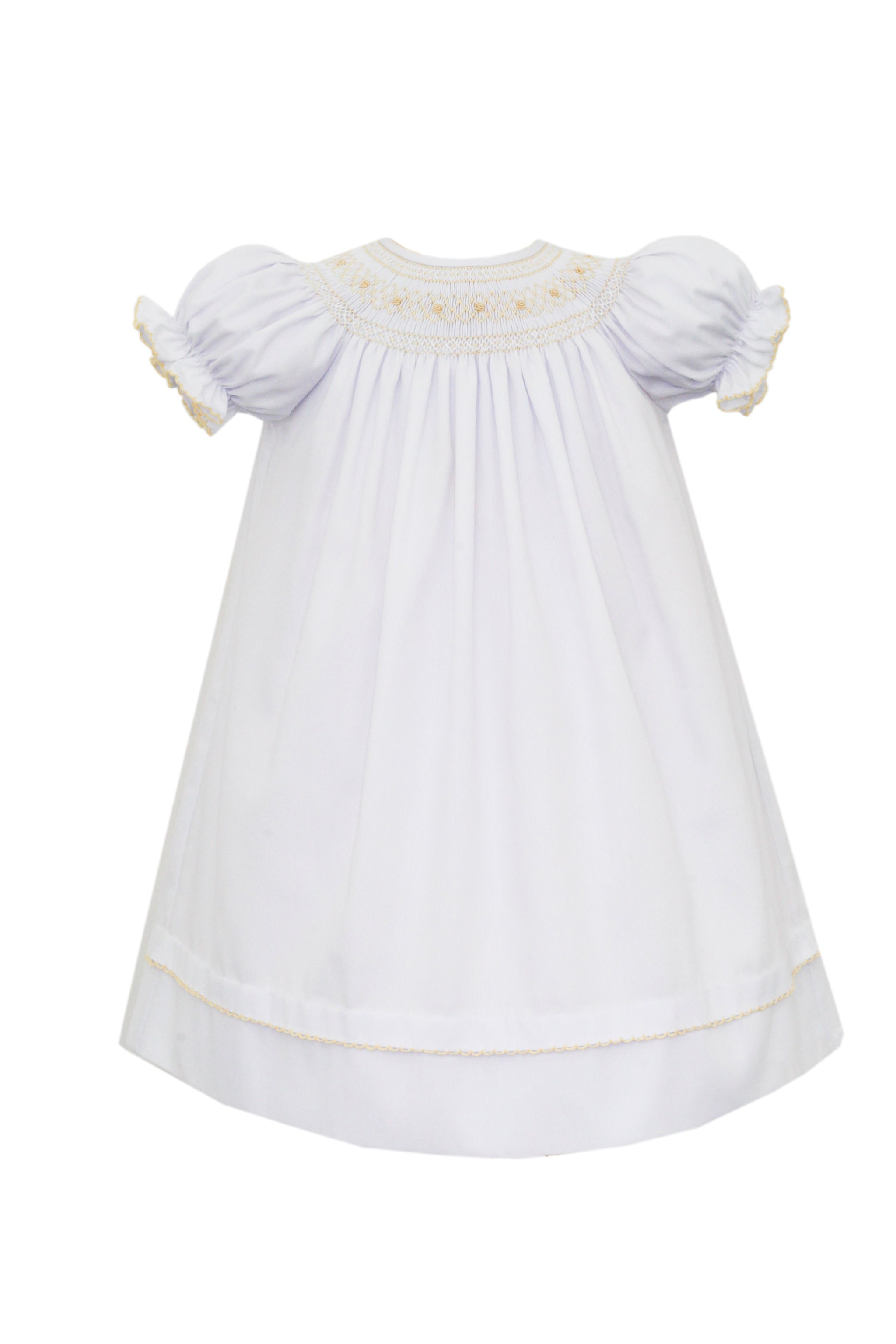 anavini smocked christmas dress Anavini white smocked dress with embroidered wreaths,white smocked  Christmas dress for baby girls,white smocked Christmas dress for toddler  girls,baby girls white smocked Christmas dress,toddler girls white pincord smocked  Christmas dress,matching