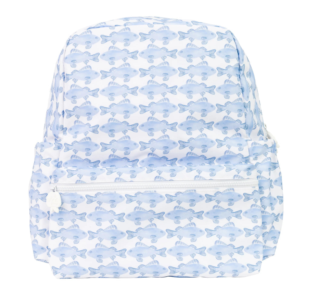 Apple of My Isla Small Backpack Fish - Fun & Fancy Children's Boutique