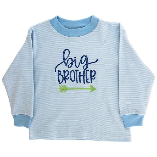 Bailey Boys Big Brother T - Shirt Stripe - Fun & Fancy Children's Boutique