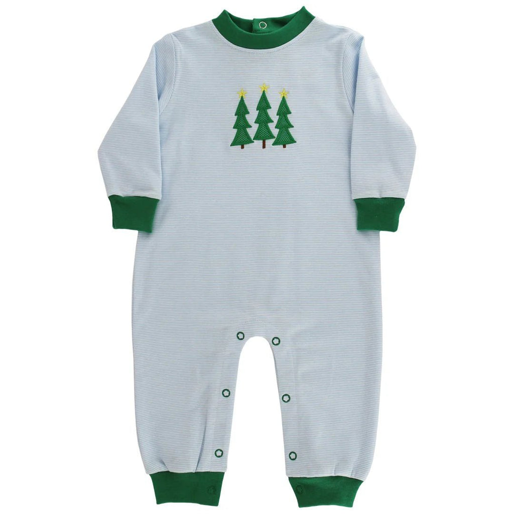 Bailey Boys Enchanted Evergreens Knit Romper - Fun & Fancy Children's Boutique