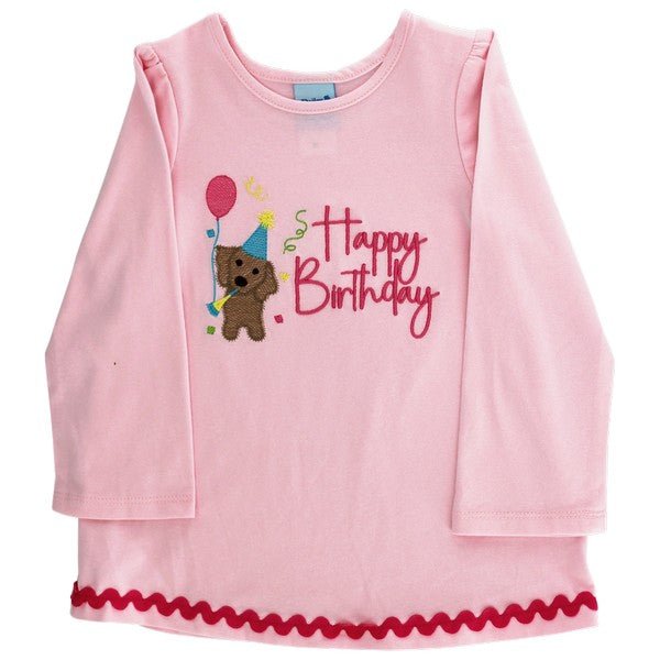 Bailey Boys Happy Birthday Girls T - shirt - Fun & Fancy Children's Boutique