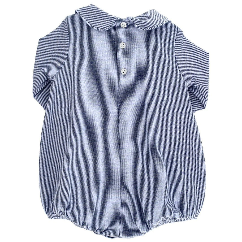 Bailey Boys Little Engine Knit Infant Bubble - Fun & Fancy Children's Boutique