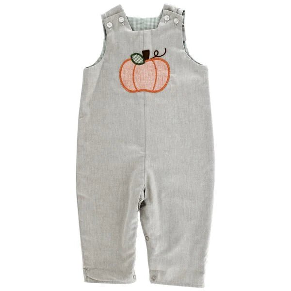 Bailey Boys Pumpkin Reversible John John - Fun & Fancy Children's Boutique