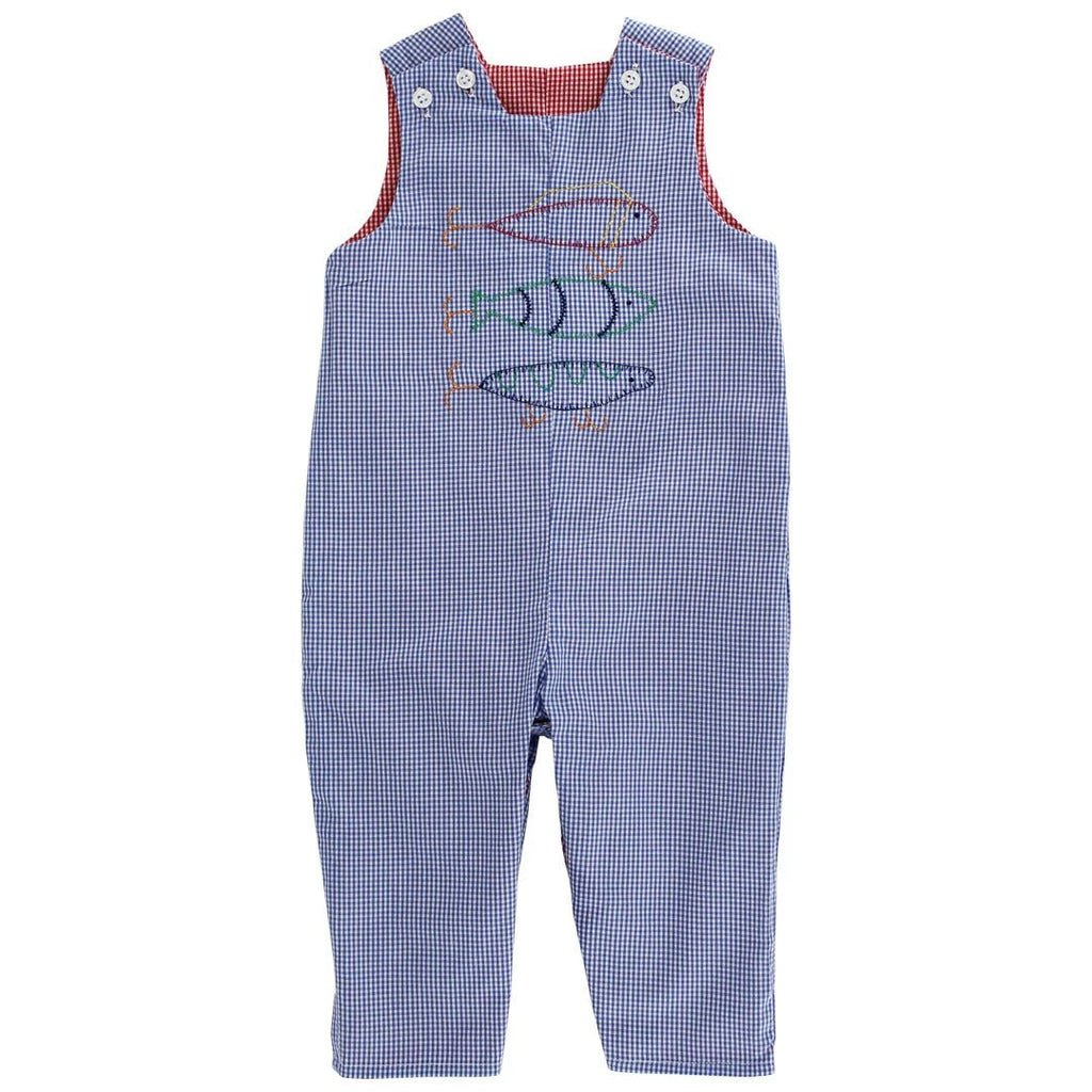 Bailey Boys Reversible John John Puppy Love - Fun & Fancy Children's Boutique