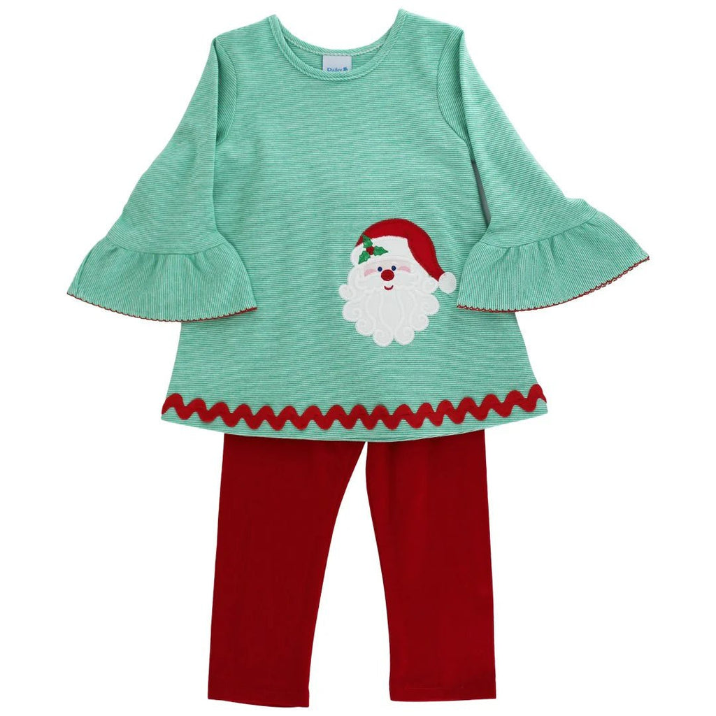 Bailey Boys Santa Tunic Pant Set - Fun & Fancy Children's Boutique