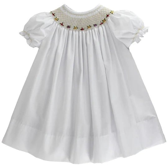 Bailey Boys White Geometrics Bishop/Ecru Multi - Fun & Fancy Children's Boutique