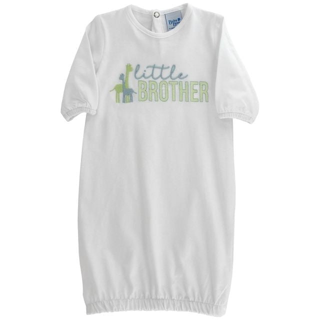 Bailey Boys White Knit Little Brother Sack - Fun & Fancy Children's Boutique