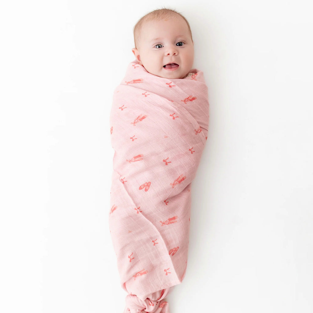 Bamboo Little Ballerina Swaddle - Fun & Fancy Children's Boutique