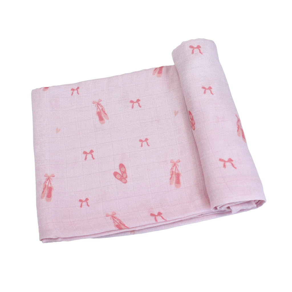Bamboo Little Ballerina Swaddle - Fun & Fancy Children's Boutique