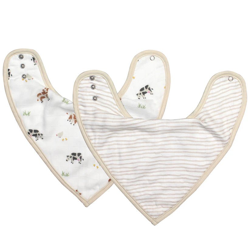 Bamboo Little Cow Bib Set - Fun & Fancy Children's Boutique