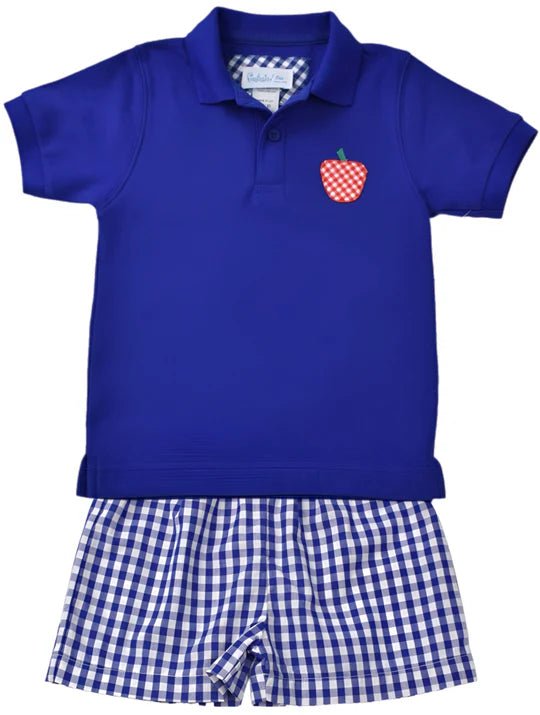 Funtasia Too Apple Polo Short Set - Fun & Fancy Children's Boutique