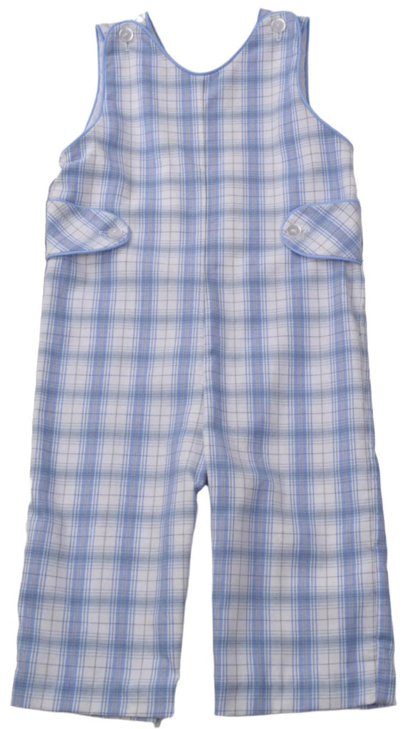 Funtasia Too Longall Blue/Tan Plaid - Fun & Fancy Children's Boutique