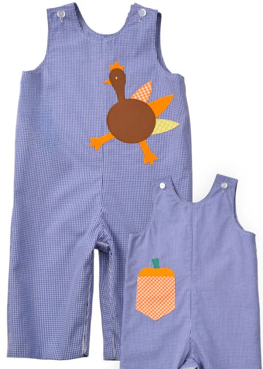 Funtasia Too Reversible Longall Turkey/Pumpkin - Fun & Fancy Children's Boutique