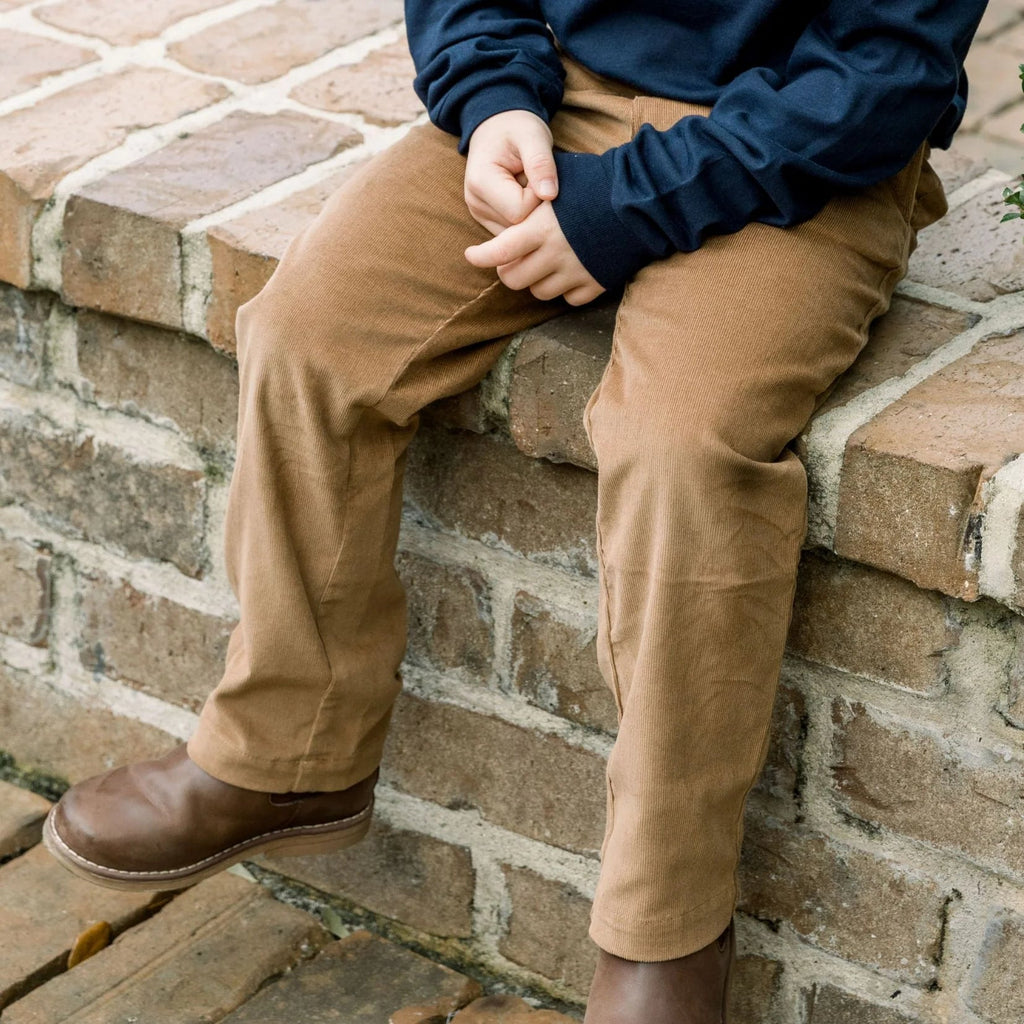 J. Bailey Pant Brown Cord - Fun & Fancy Children's Boutique