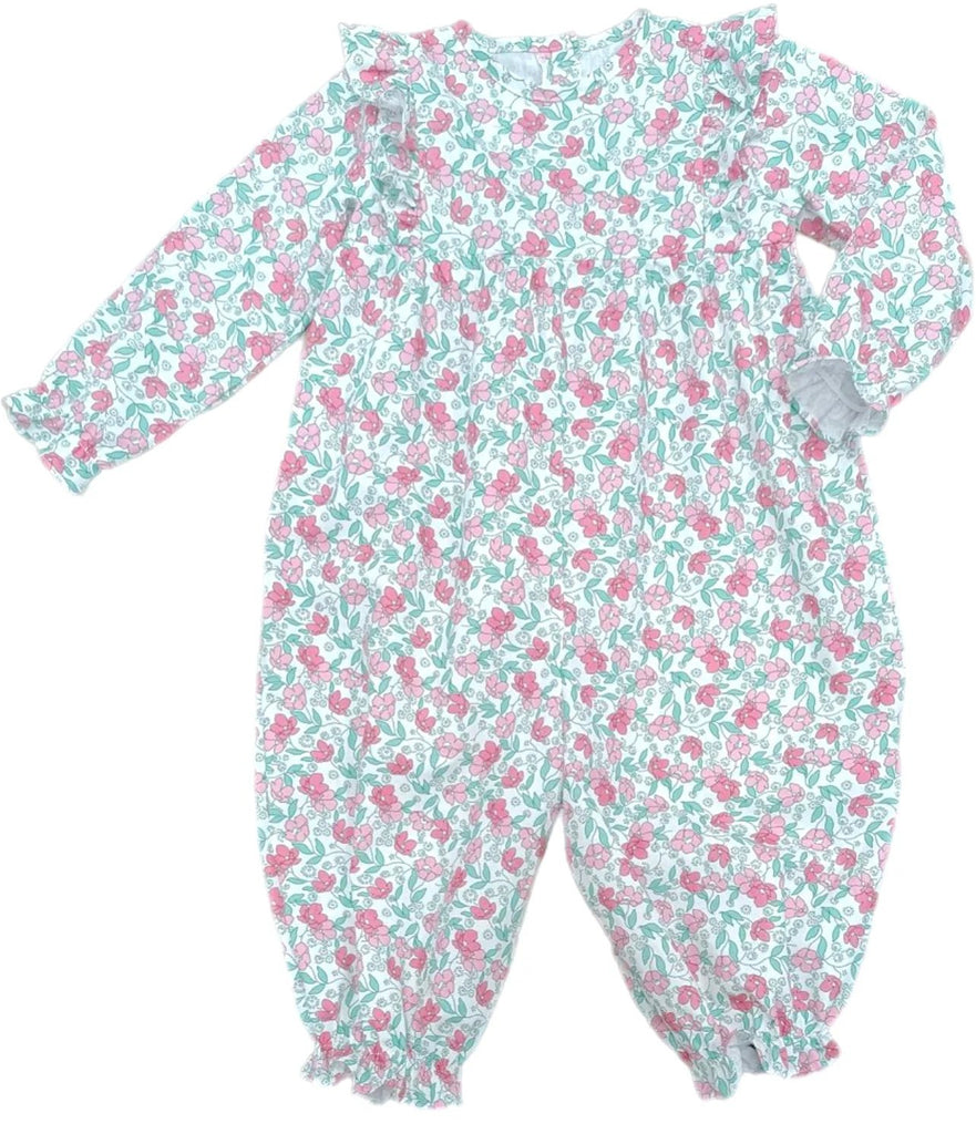 James & Lottie Harper Floral Long Bubble - Fun & Fancy Children's Boutique