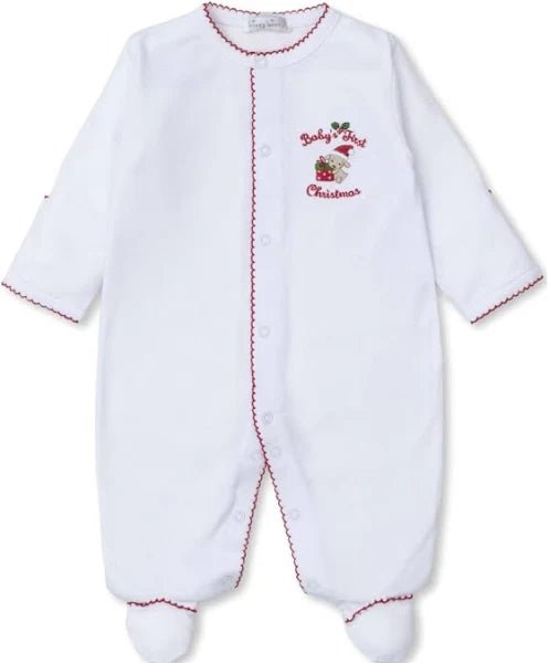 Kissy Kissy Baby's First Christmas Footie - Fun & Fancy Children's Boutique