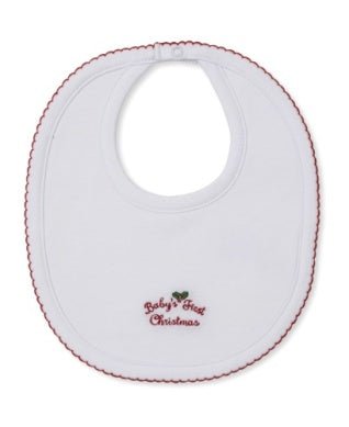 Kissy Kissy Bib Baby's First Christmas 25 - Fun & Fancy Children's Boutique