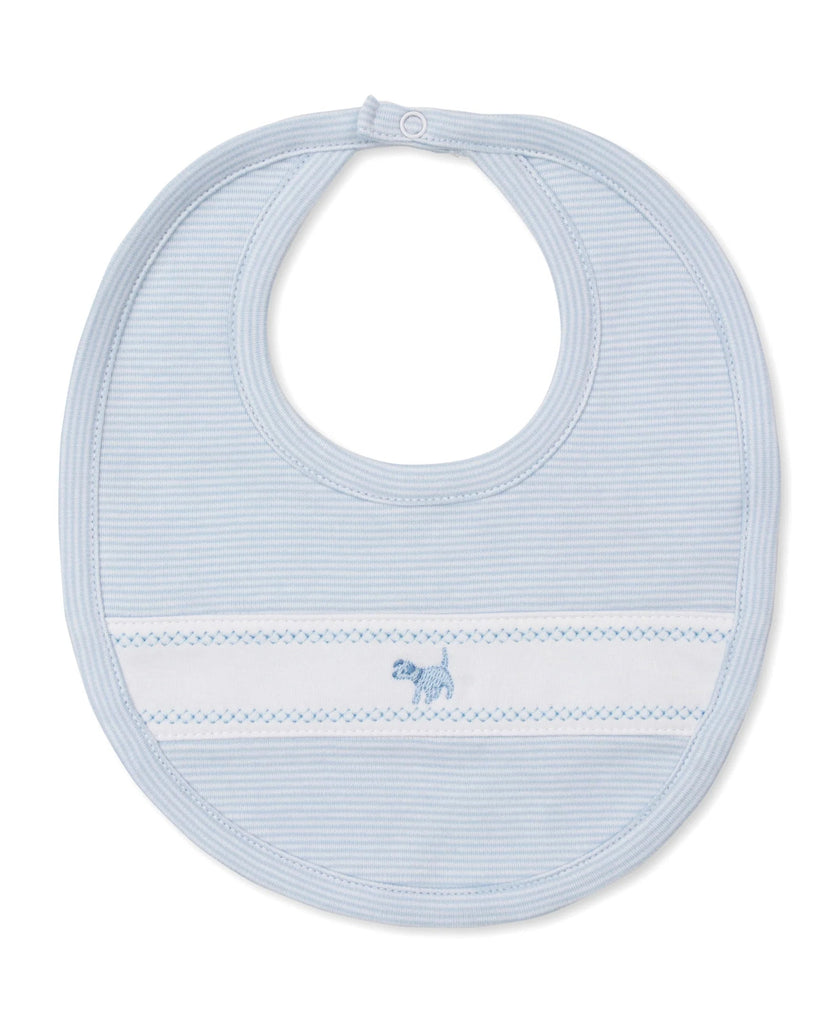 Kissy Kissy Bib Classic Treasures FA25 Bib Light Blue - Fun & Fancy Children's Boutique