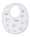 Kissy Kissy Bib Golf Club Print Pink - Fun & Fancy Children's Boutique