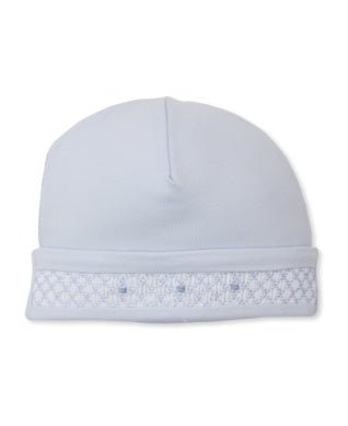 Kissy Kissy CLB Fall 25 Hat with Hand Smocking Light Blue - Fun & Fancy Children's Boutique