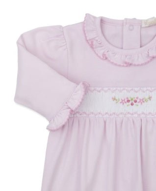 Kissy Kissy CLB Summer Medley Sack with Hand Smocking Pink - Fun & Fancy Children's Boutique