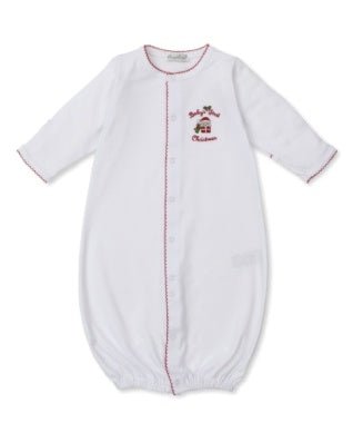 Kissy Kissy Converter Gown Baby's First Christmas 25 - Fun & Fancy Children's Boutique