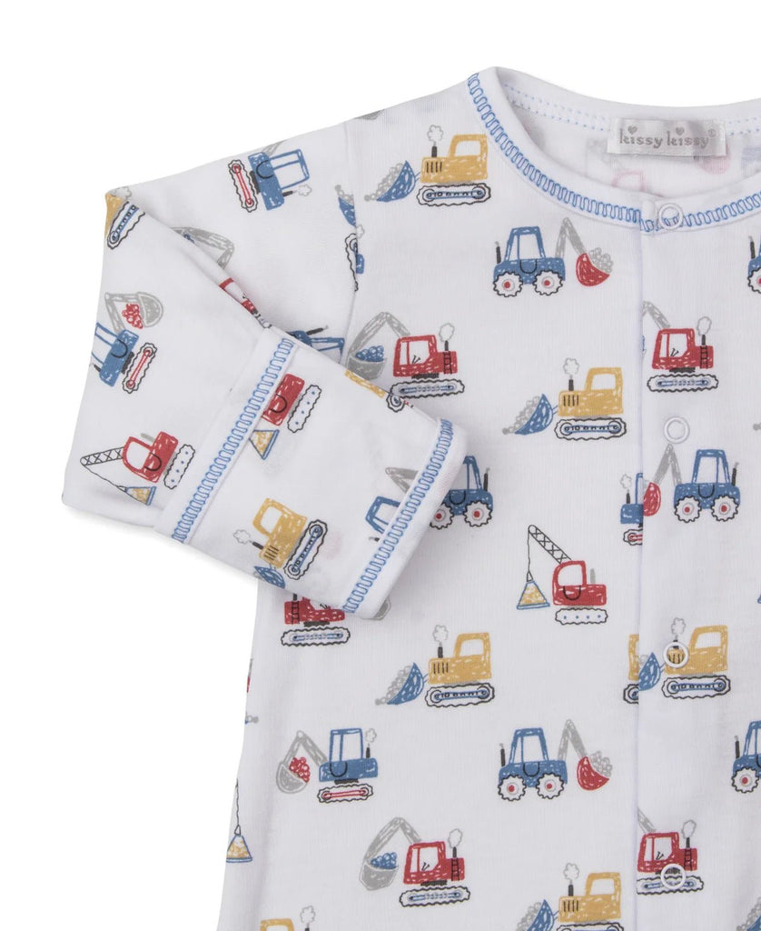 Kissy Kissy Converter Gown Construction Diggers - Fun & Fancy Children's Boutique