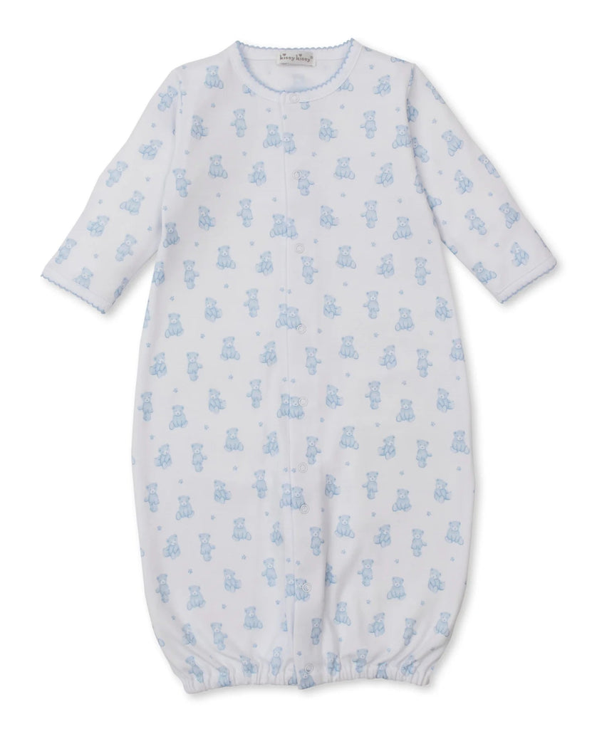 Kissy Kissy Converter Gown Teddy Bear Time Light Blue - Fun & Fancy Children's Boutique