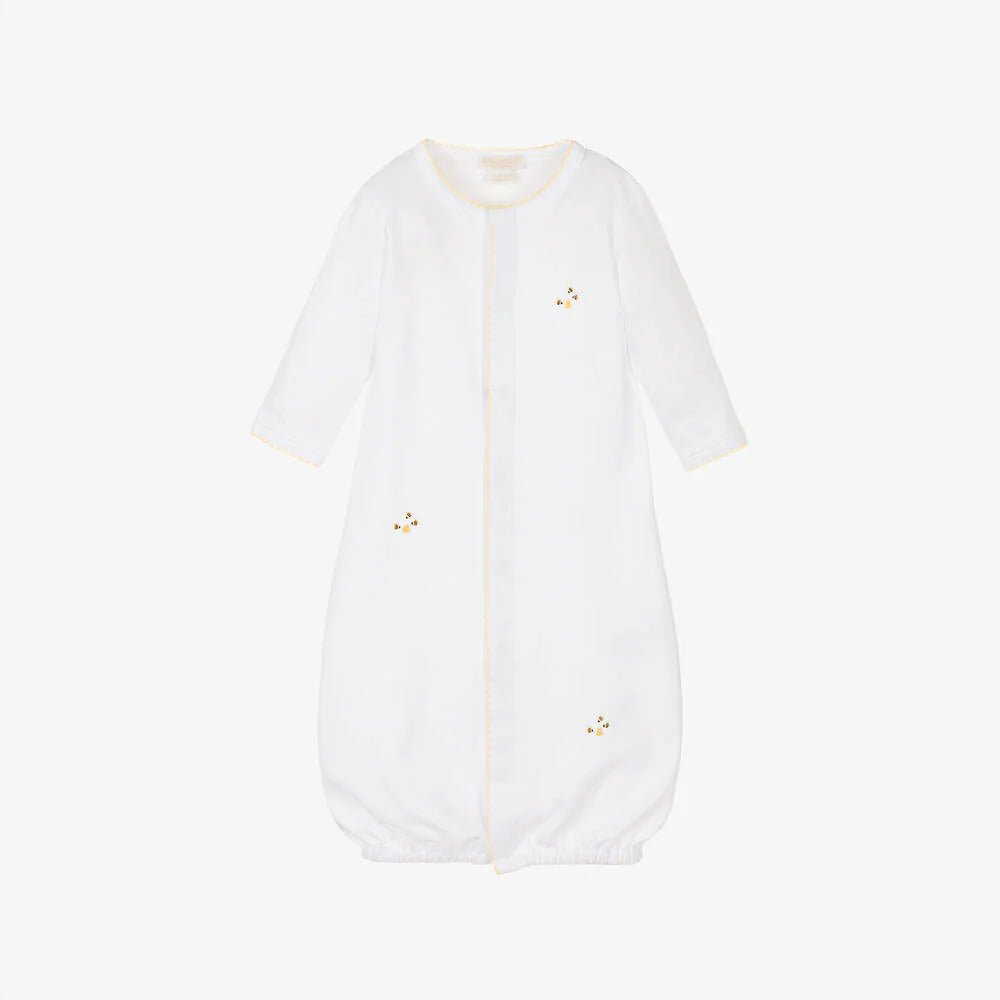 Kissy Kissy Converter Gown with Hand Embroidery SCE Bee Hive - Fun & Fancy Children's Boutique