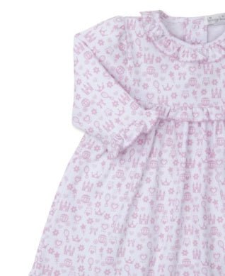 Kissy Kissy Dress Set Royal Details - Fun & Fancy Children's Boutique