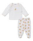 Kissy Kissy Footed Pant Set Giraffe Duo - Fun & Fancy Children's Boutique