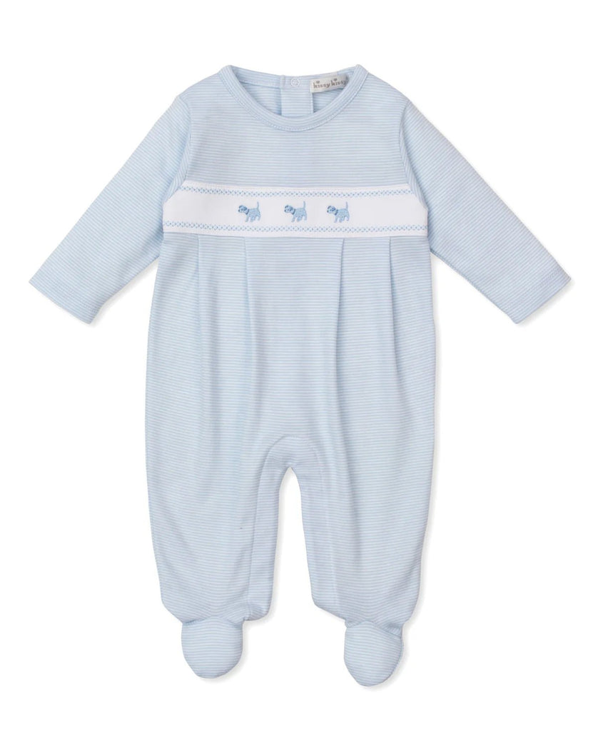Kissy Kissy Footie Classic Treasures FA25 Light Blue - Fun & Fancy Children's Boutique