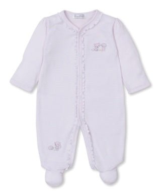 Kissy Kissy Footie Forest Fun Pink - Fun & Fancy Children's Boutique