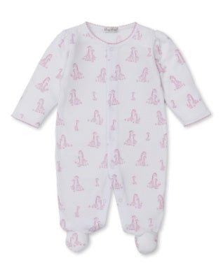 Kissy Kissy Footie Giraffe Grace Pink - Fun & Fancy Children's Boutique