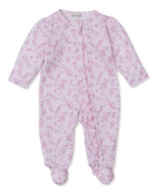 Kissy Kissy Footie with Zip Old English Roses - Fun & Fancy Children's Boutique