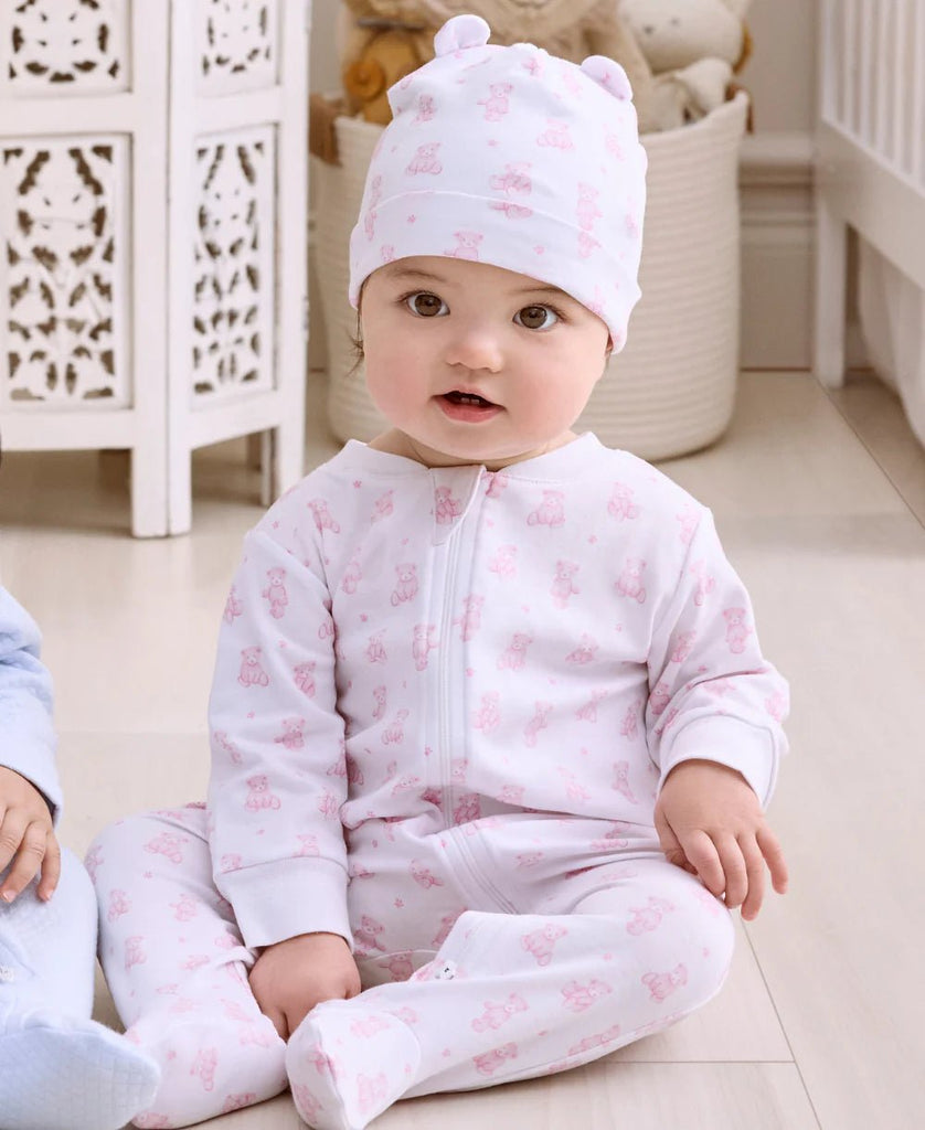 Kissy Kissy Hat Teddy Bear Time Pink - Fun & Fancy Children's Boutique