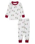 Kissy Kissy Pajama Set Christmas Deer Cheer - Fun & Fancy Children's Boutique