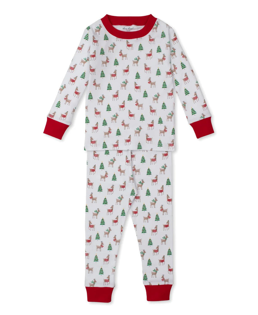 Kissy Kissy Pajama Set Christmas Reindeer - Fun & Fancy Children's Boutique