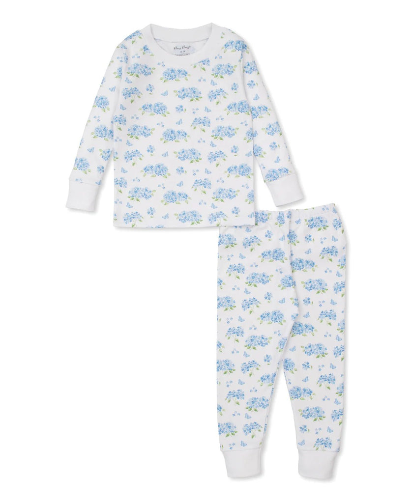 Kissy Kissy Pajama Set Heavenly Hydrangeas Light Blue - Fun & Fancy Children's Boutique