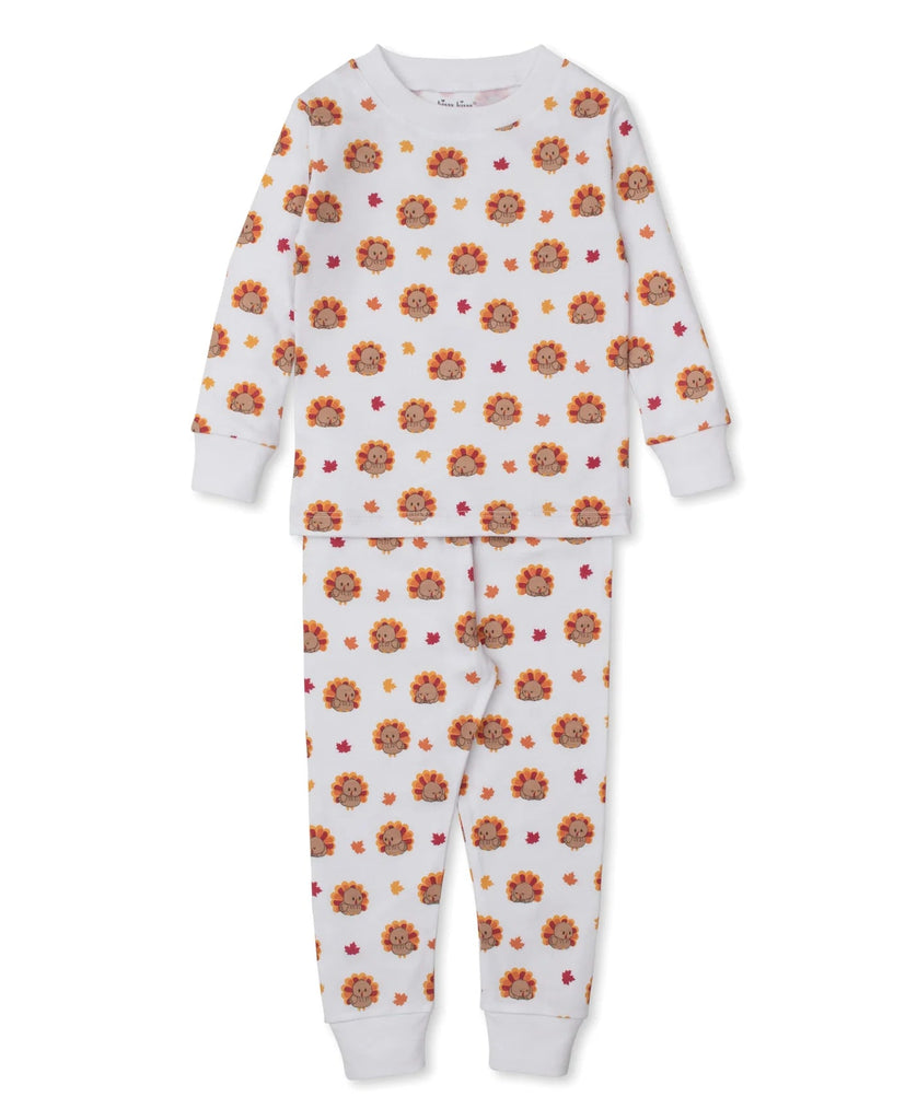 Kissy Kissy Pajama Set Turkey Team - Fun & Fancy Children's Boutique