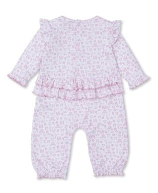 Kissy Kissy Playsuit Royal Details Pink - Fun & Fancy Children's Boutique