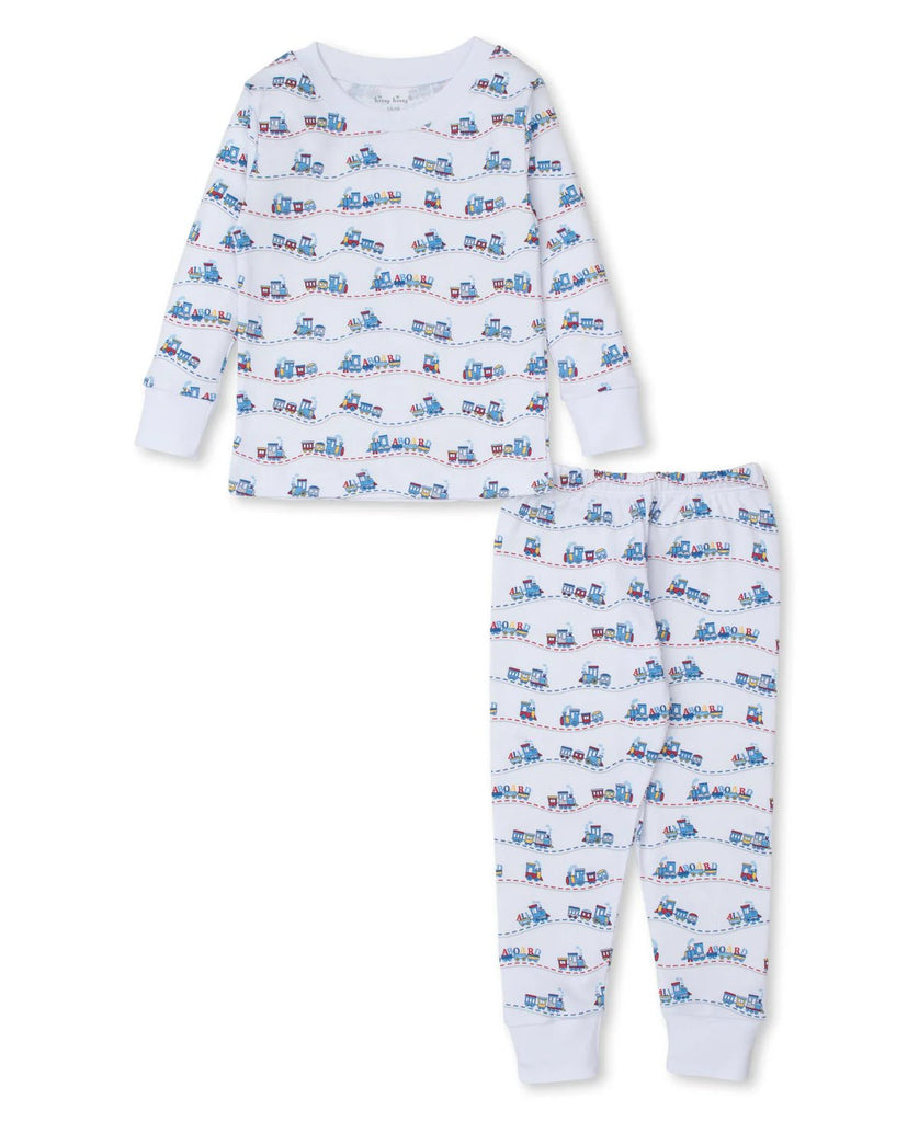 Kissy Kissy Rambling Railroad Pajama Set - Fun & Fancy Children's Boutique