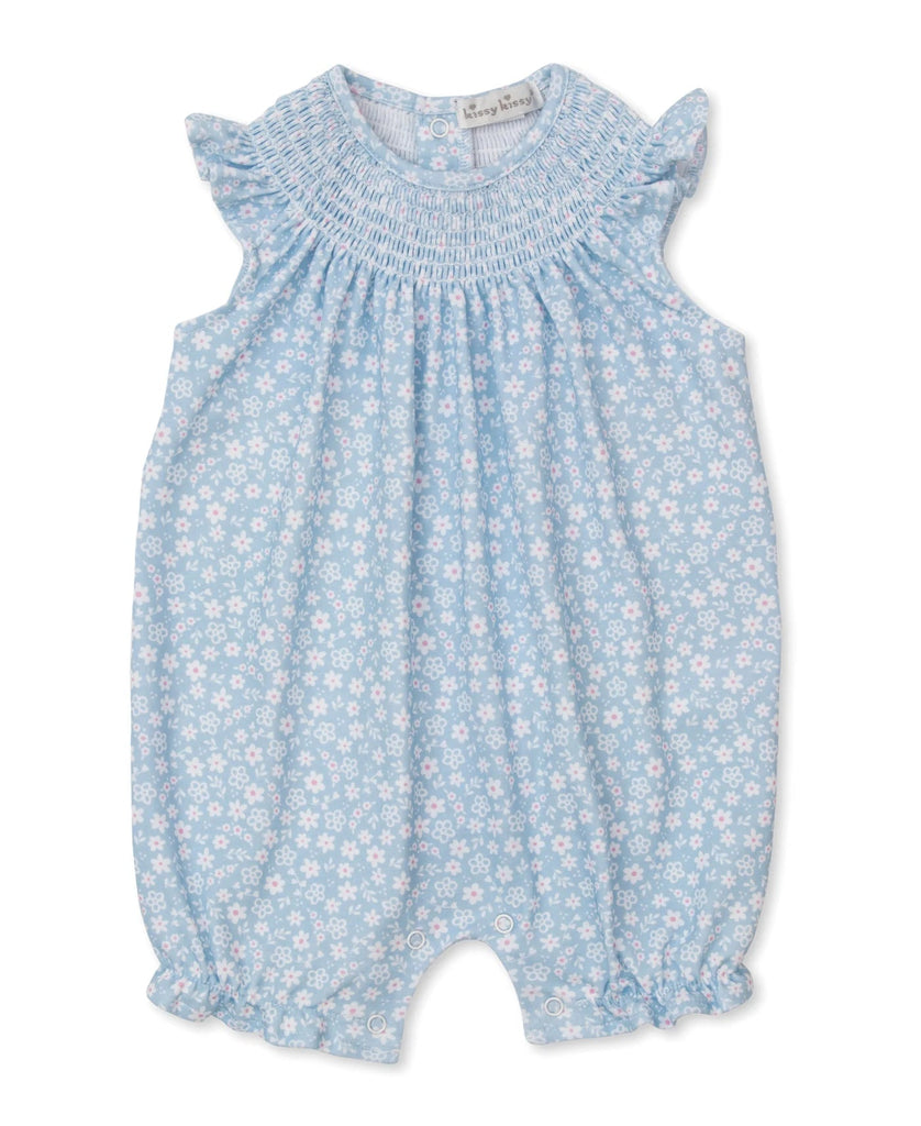 Kissy Kissy Sleeveless Playsuit Fall in Bloom - Fun & Fancy Children's Boutique